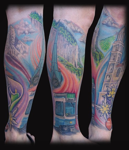 Jeff Johnson - Adams Swiss Leg Sleeve 2